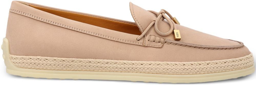 Tod's Flat Shoes Powder Roze