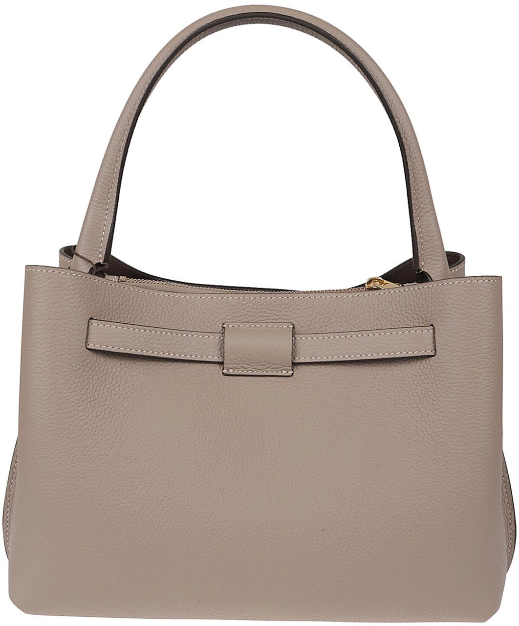 Tod's Textured Leather Handbag Groen