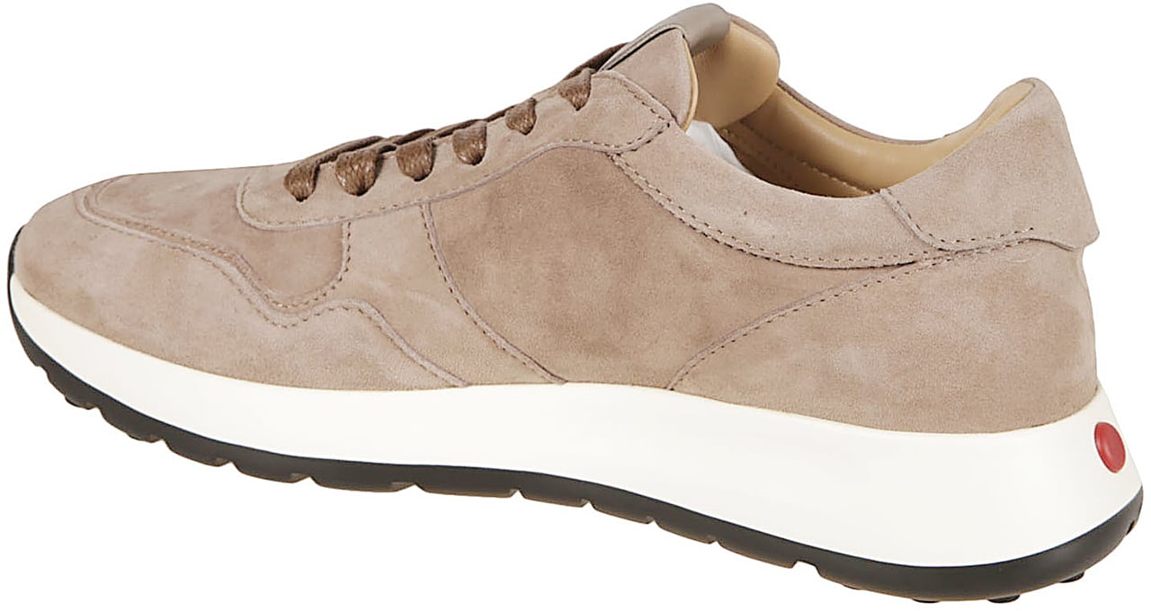 Tod's Pashmy Suede Sneakers With Lightweight Sole Roze