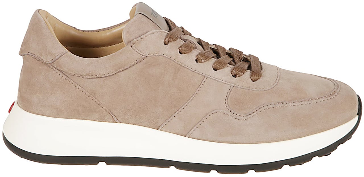 Tod's Pashmy Suede Sneakers With Lightweight Sole Roze