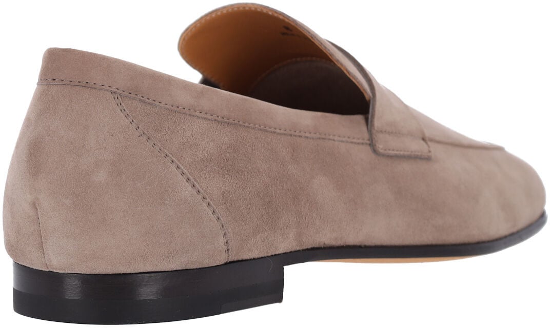 Tod's Suede Moccasins – Beige Neutraal