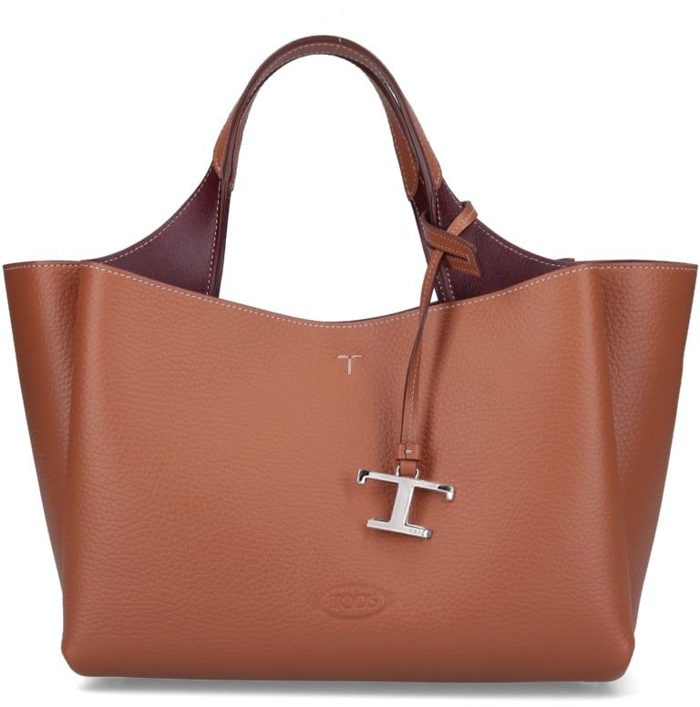 Tod's Tod'S Mini Logo Bag – Brown Neutraal