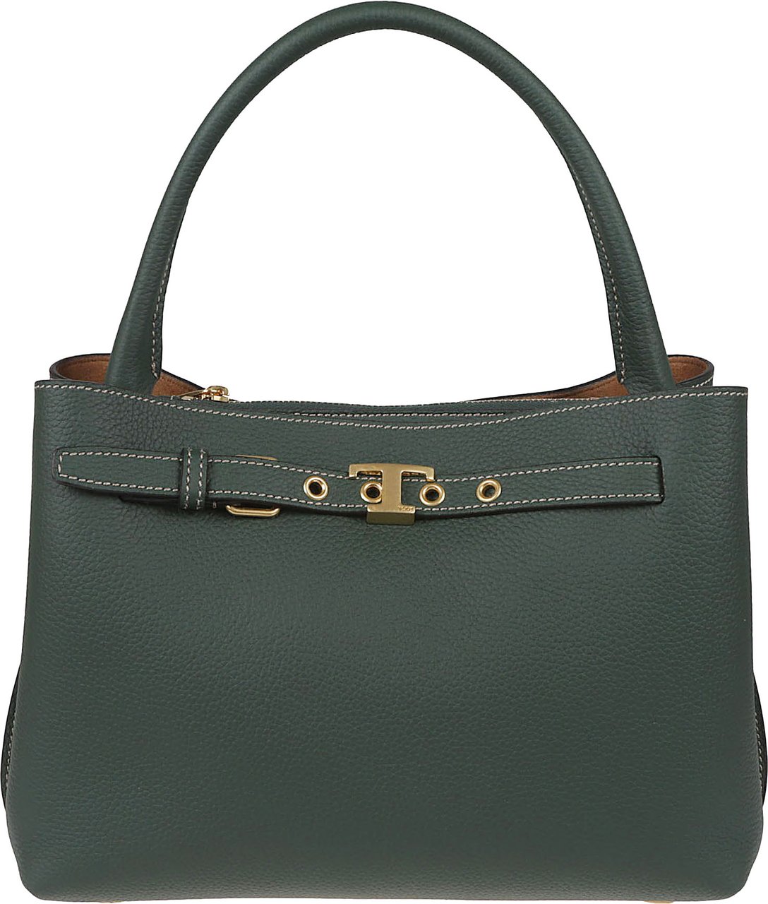 Tod's Mini Calfskin Leather Bag Grijs