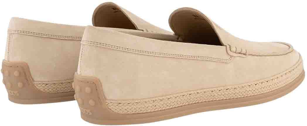 Tod's Pantofola Gomma Rafia Tv Beige