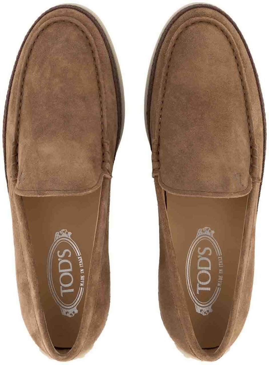 Tod's Pantofola Gomma Rafia Tv Bruin