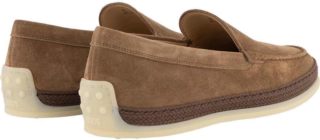 Tod's Pantofola Gomma Rafia Tv Bruin