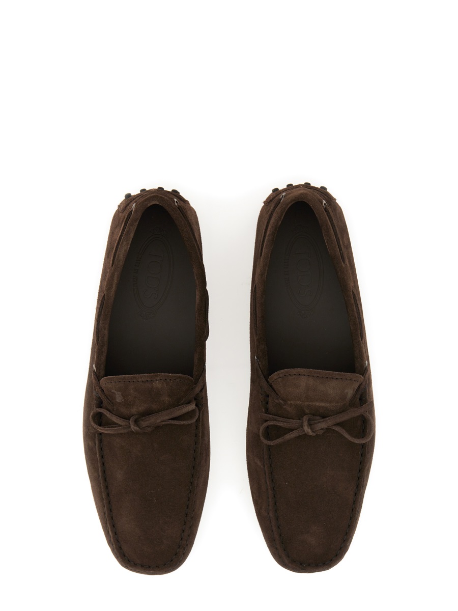Tod's LEATHER GOMMINO LOAFER Bruin