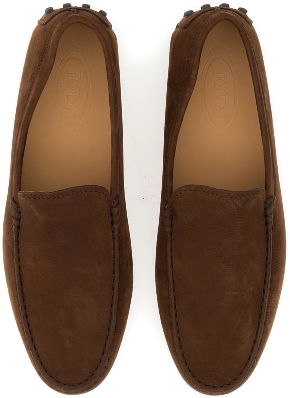 Tod's RUBBERIZED MOCCASIN Bruin