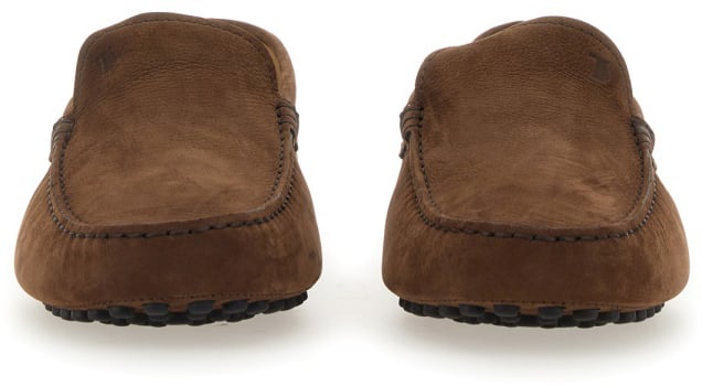 Tod's RUBBERIZED MOCCASIN Bruin