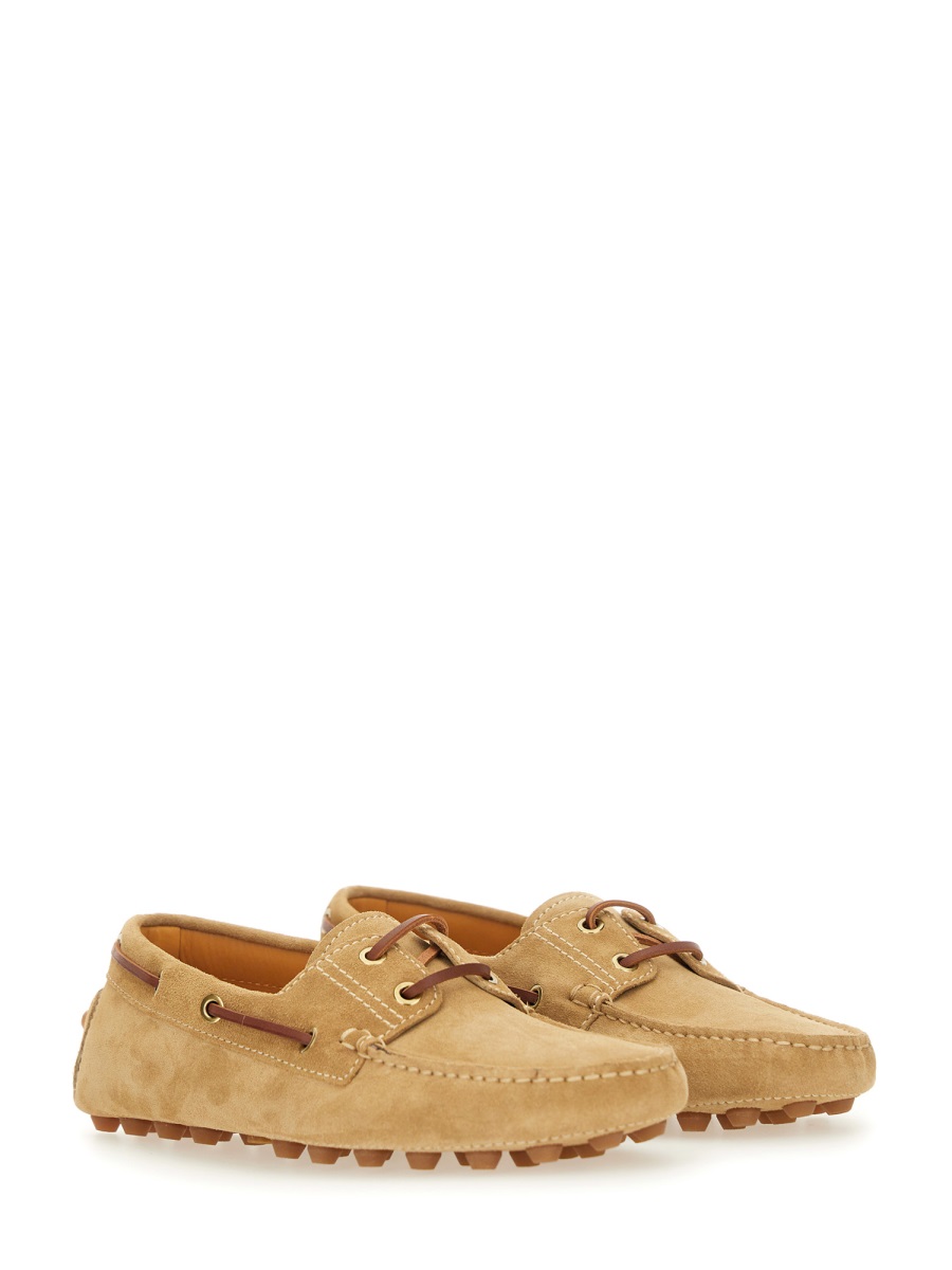 Tod's LEATHER LOAFER Beige
