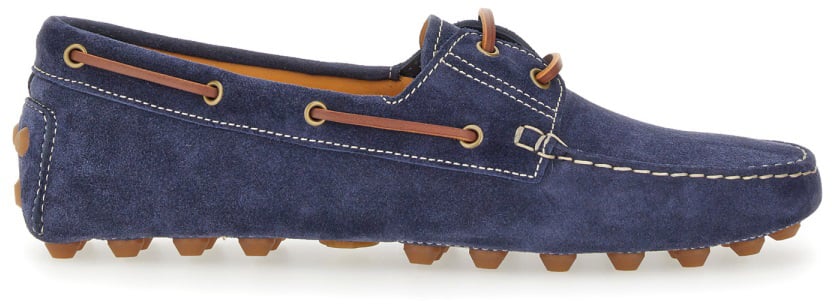 Tod's LEATHER LOAFER Blauw