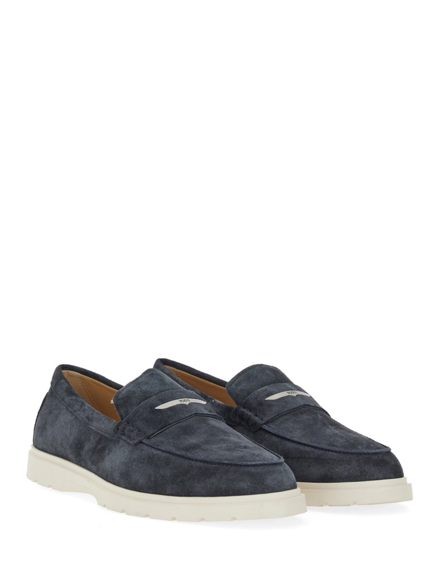Tod's SUEDE LOAFER Blauw