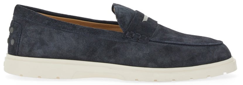 Tod's SUEDE LOAFER Blauw