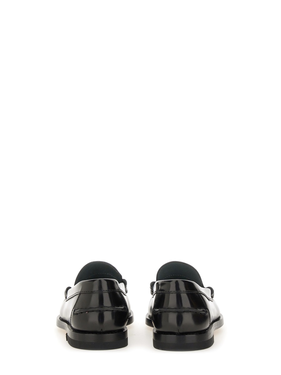Tod's LEATHER LOAFER Zwart