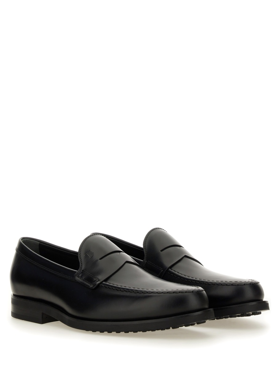Tod's MOCASSINO IN PELLE Zwart