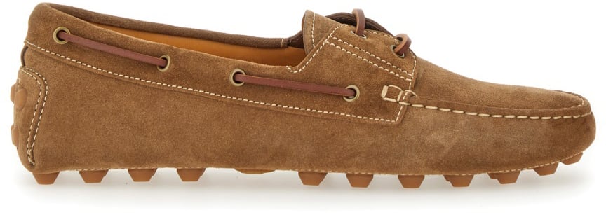 Tod's LEATHER LOAFER Bruin