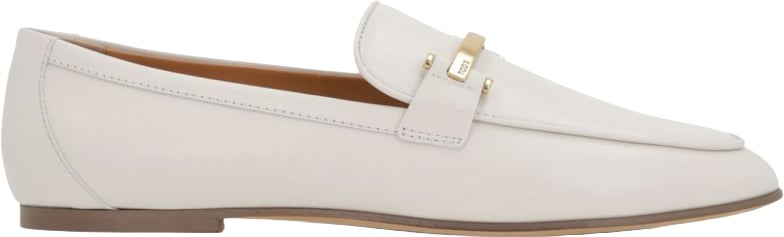 Tod's MOCASSINO IN PELLE Wit
