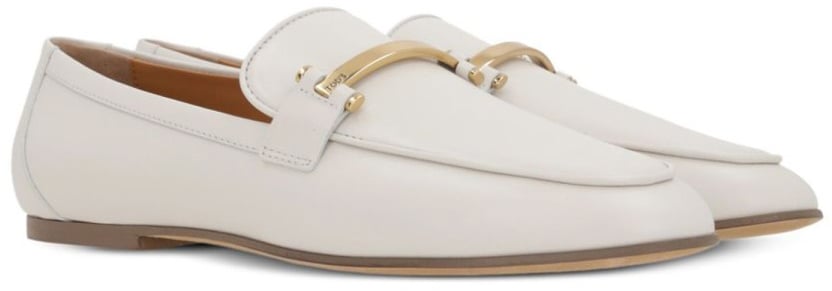 Tod's MOCASSINO IN PELLE Wit