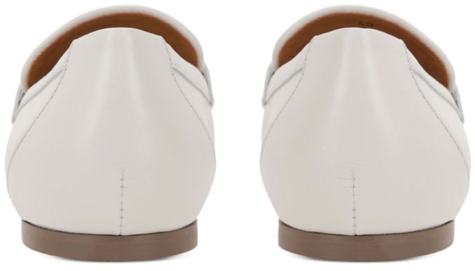Tod's MOCASSINO IN PELLE Wit