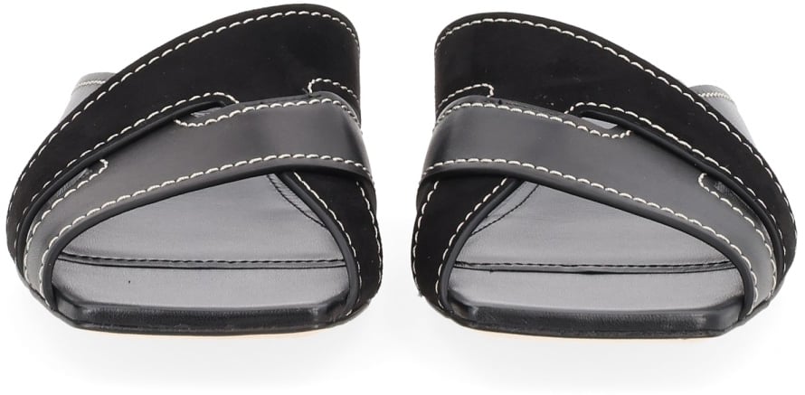 Tod's CROSS-STRAP SANDAL Zwart