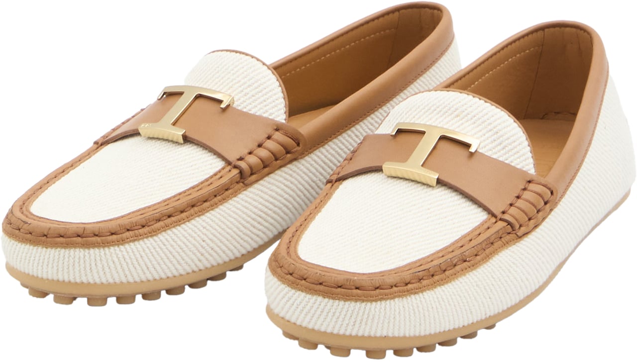 Tod's City Gommino moccasins Wit