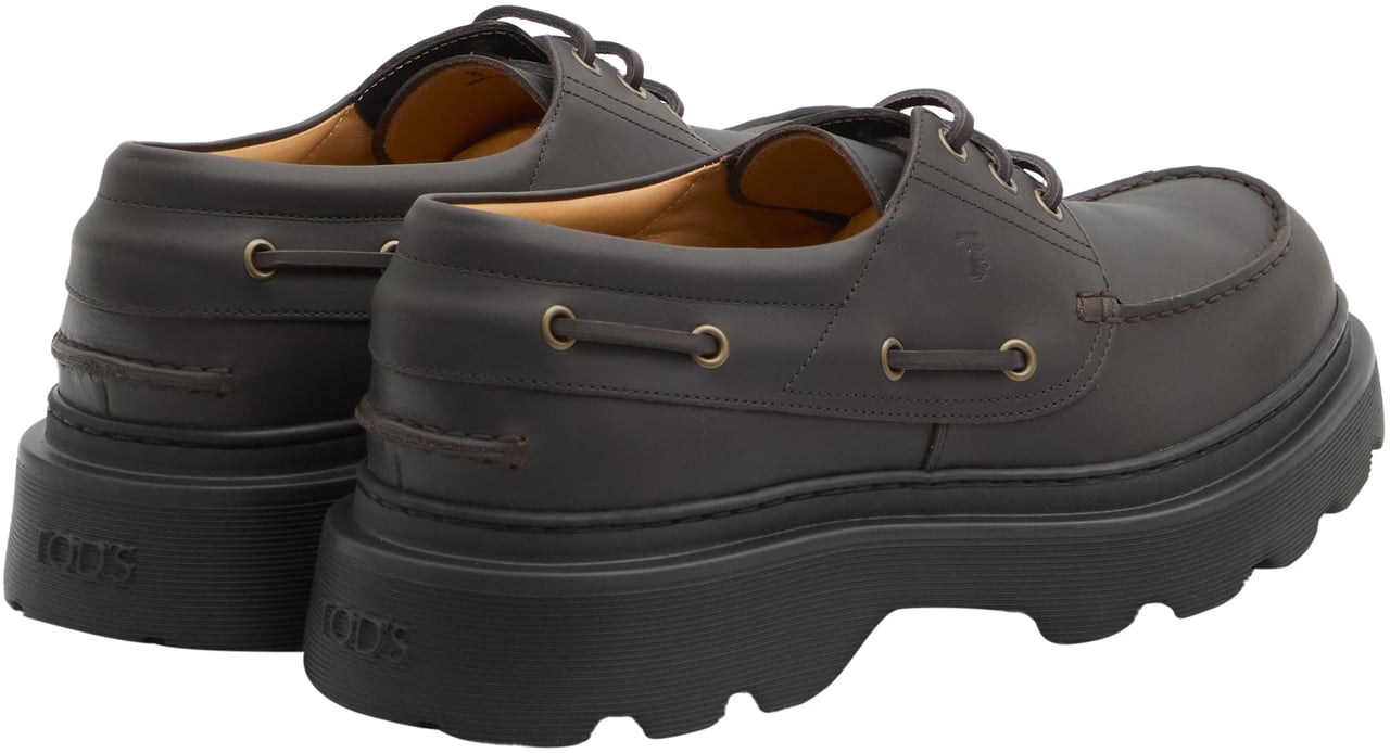 Tod's Tank tread boat loafer Bruin