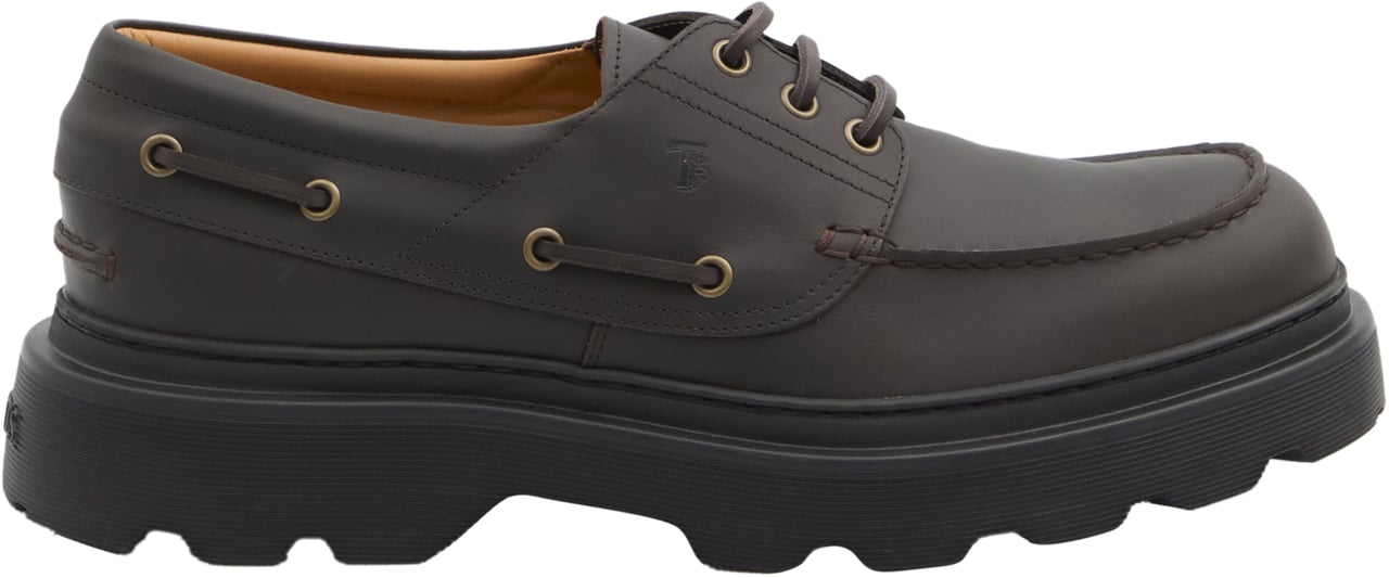Tod's Tank tread boat loafer Bruin