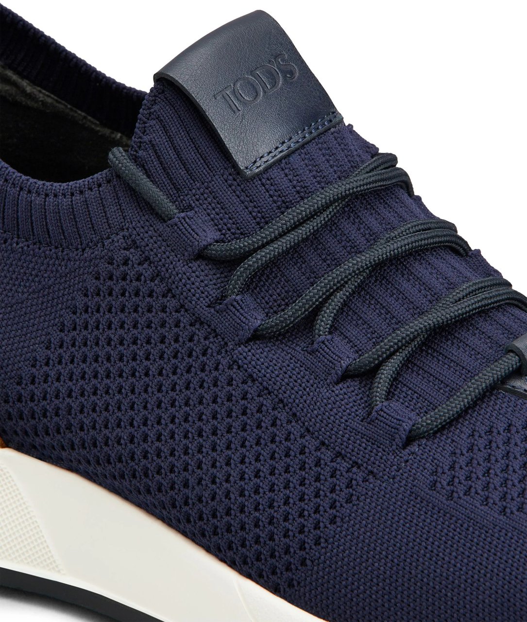 Tod's Navy Sneakers Socks Sock-Like Sneakers Zwart
