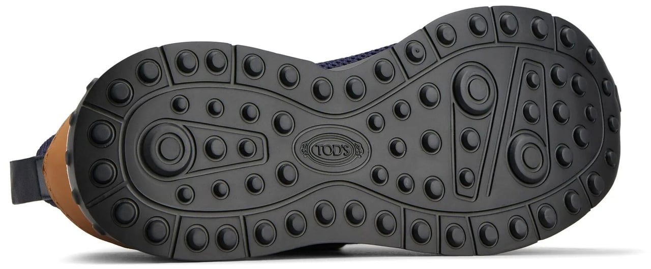 Tod's Navy Sneakers Socks Sock-Like Sneakers Zwart
