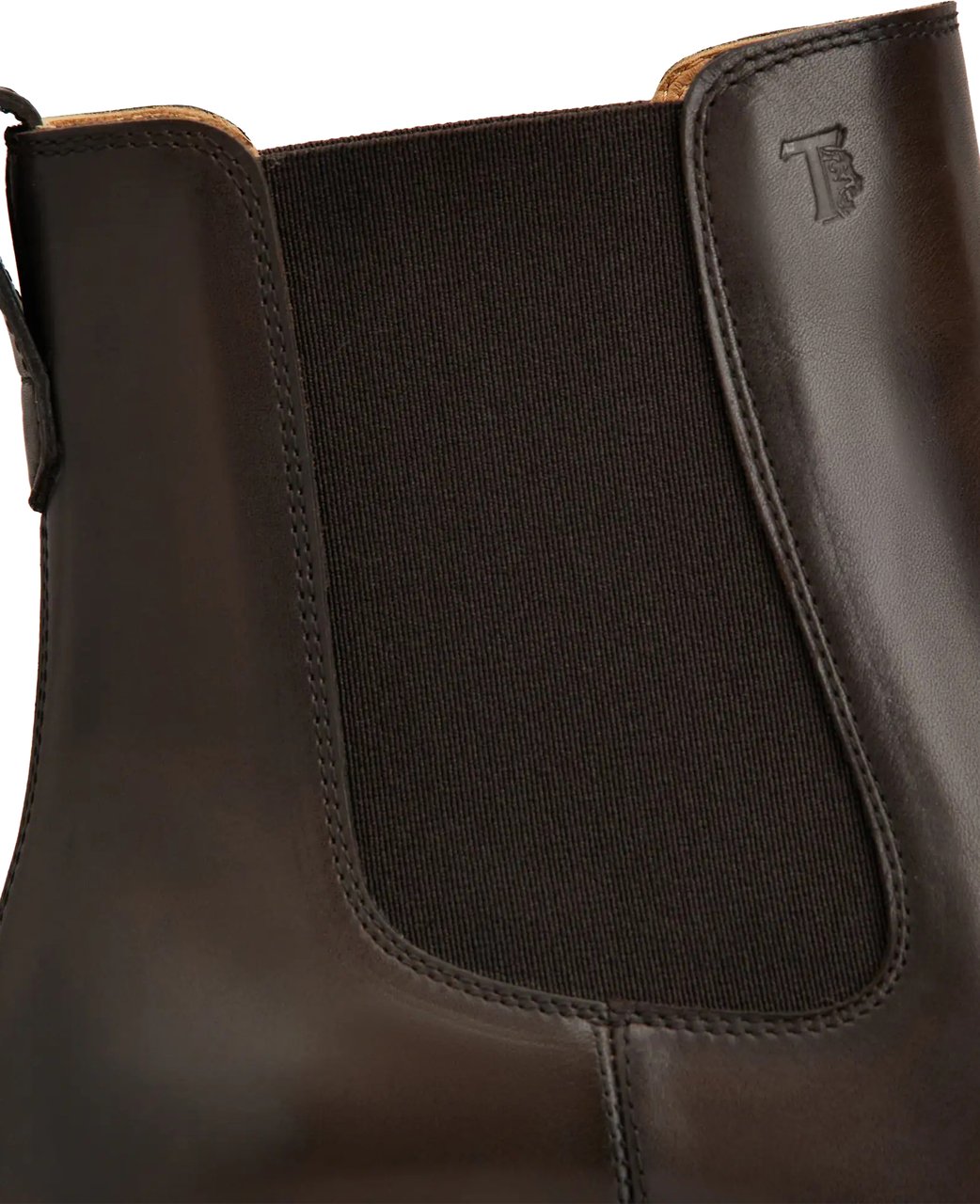 Tod's Black Stivaletto Smooth Leather Ankle Boots Zwart