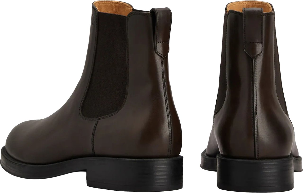 Tod's Black Stivaletto Smooth Leather Ankle Boots Zwart