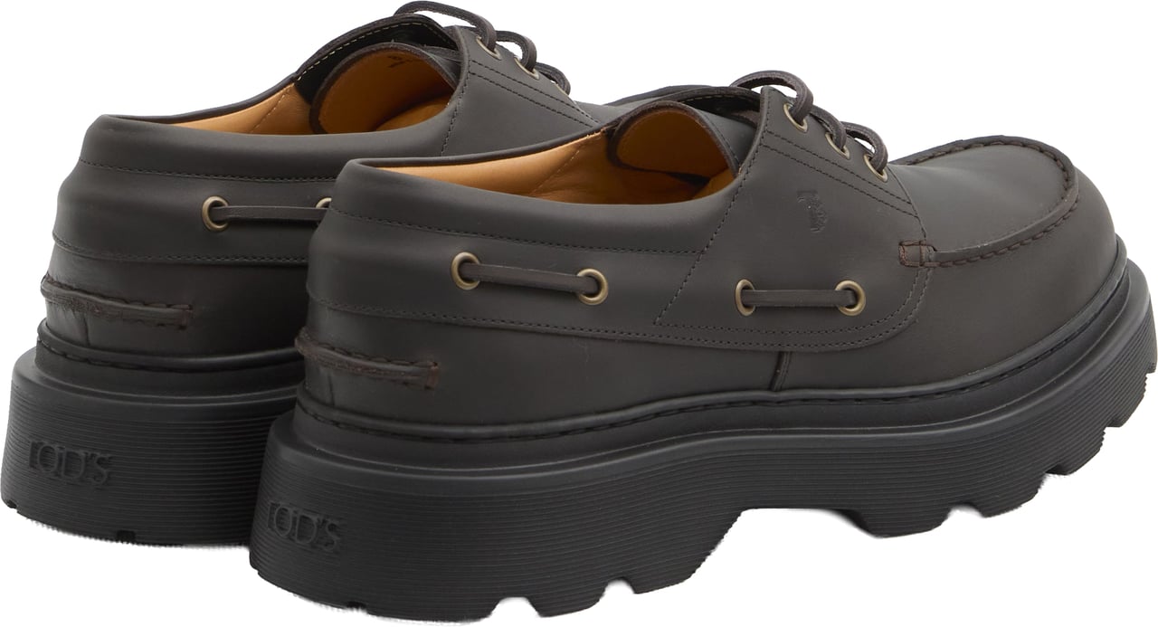Tod's Tank tread boat loafer Bruin