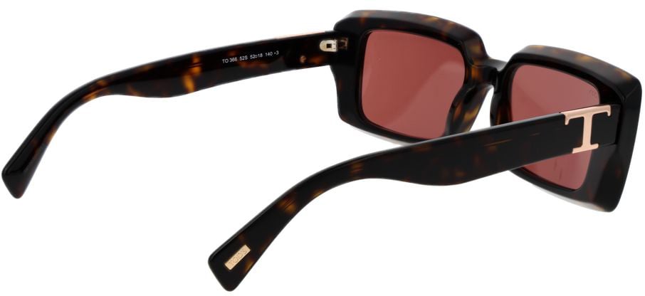 Tod's Tod's Brown Acetate Sunglasses Bruin