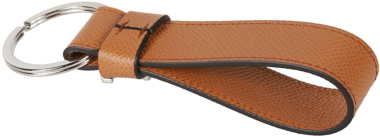 Tod's Tsi Keyring Brown Bruin