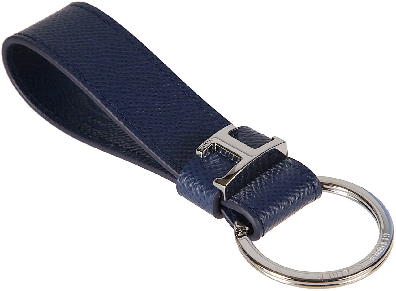 Tod's Tsi Keyring Blue Blauw