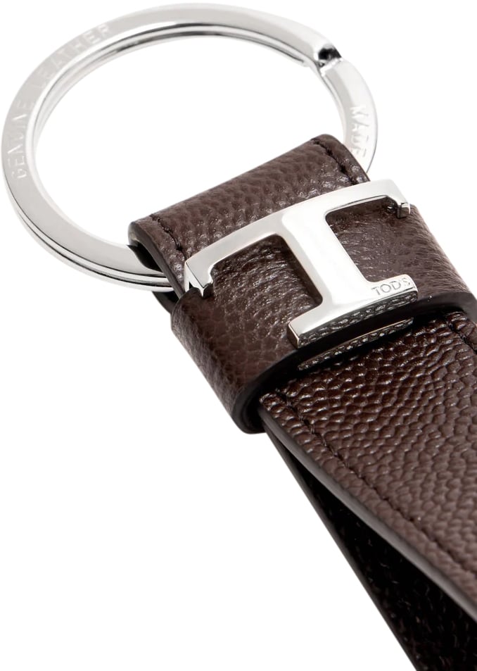 Tod's Keychains Tabacco Scuro Bruin