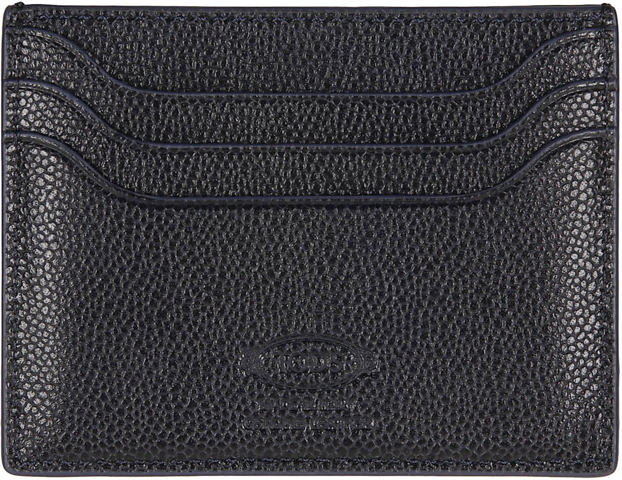 Tod's Tsy Credit Card Holder Blue Blauw
