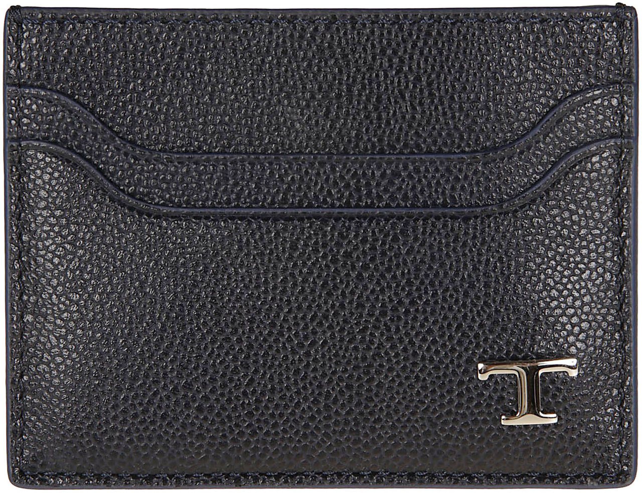 Tod's Tsy Credit Card Holder Blue Blauw