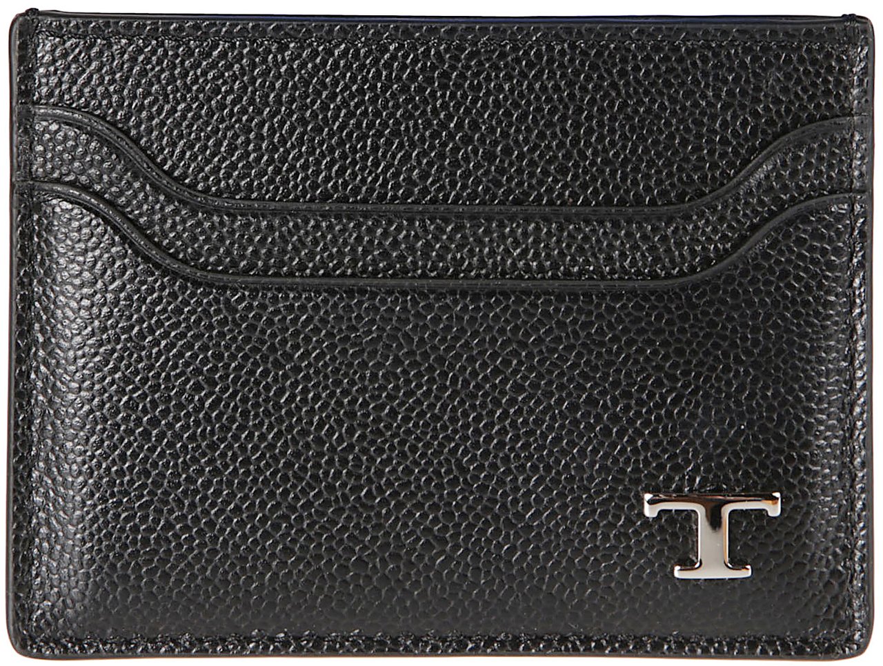 Tod's Tsi Credit Card Holder Black Zwart