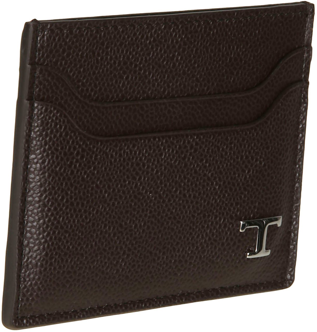 Tod's Tsy Credit Card Holder Brown Bruin