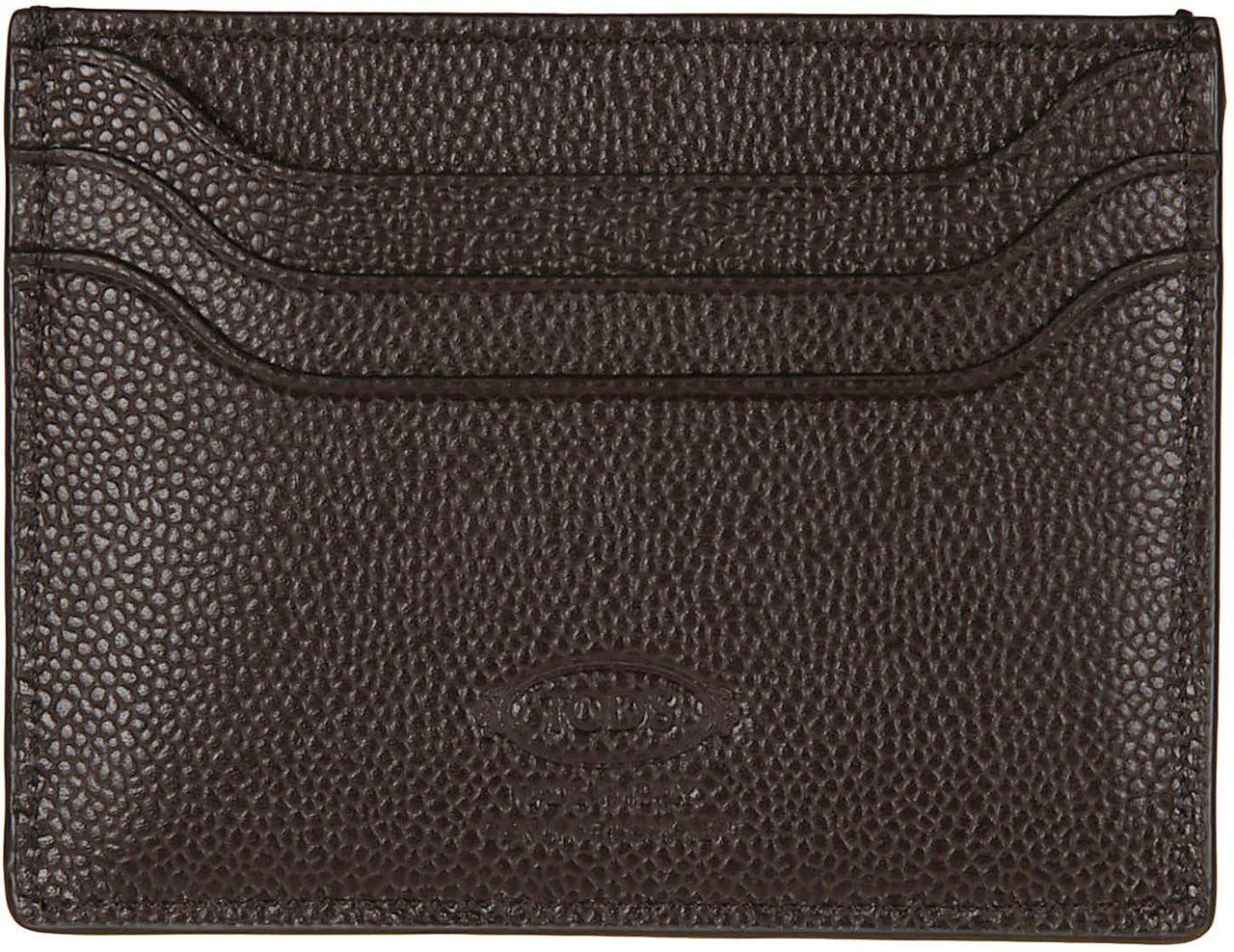 Tod's Tsy Credit Card Holder Brown Bruin