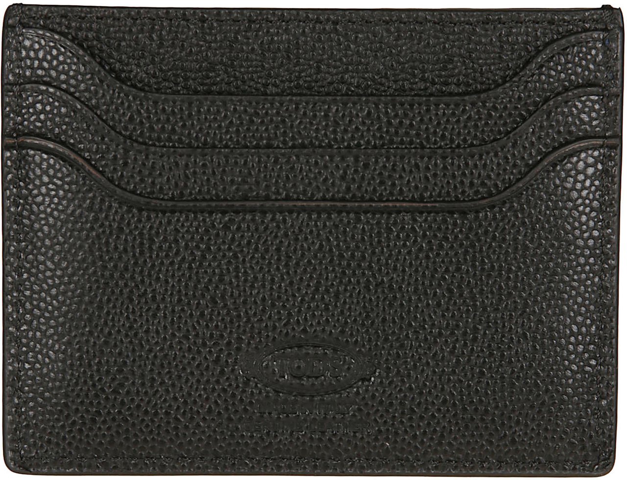Tod's Tsy Credit Card Holder Black Zwart