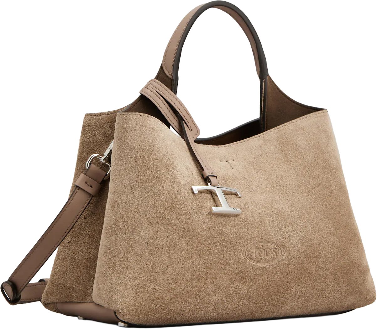 Tod's Bags Creta Chiaro Beige