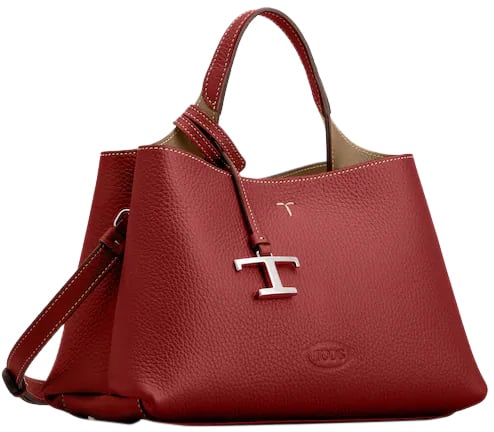 Tod's Bags Rosso Borgogna Lenticchia Rood