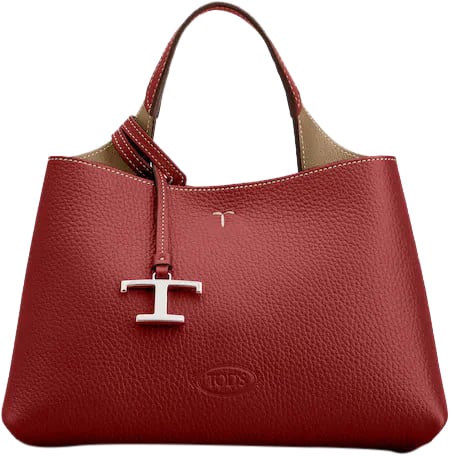 Tod's Bags Rosso Borgogna Lenticchia Rood
