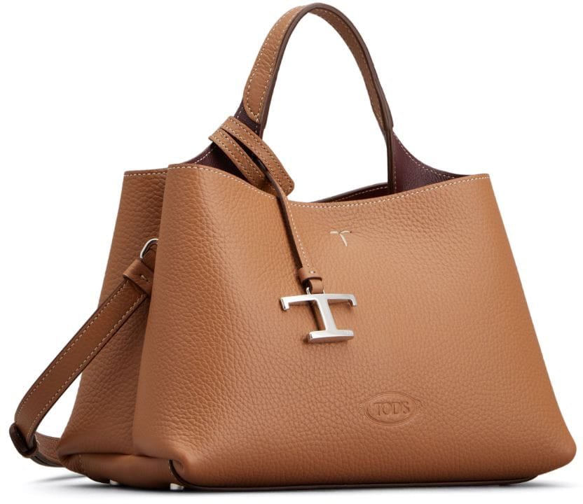 Tod's Bags Leather Brown Bruin