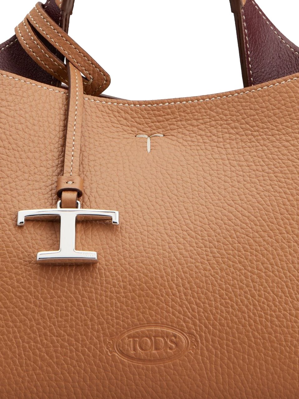 Tod's Bags Leather Brown Bruin