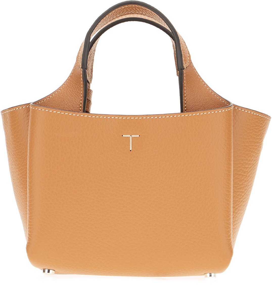 Tod's Black leather handbag Zwart