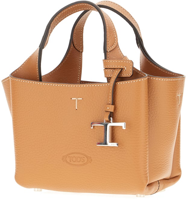 Tod's Black leather handbag Zwart