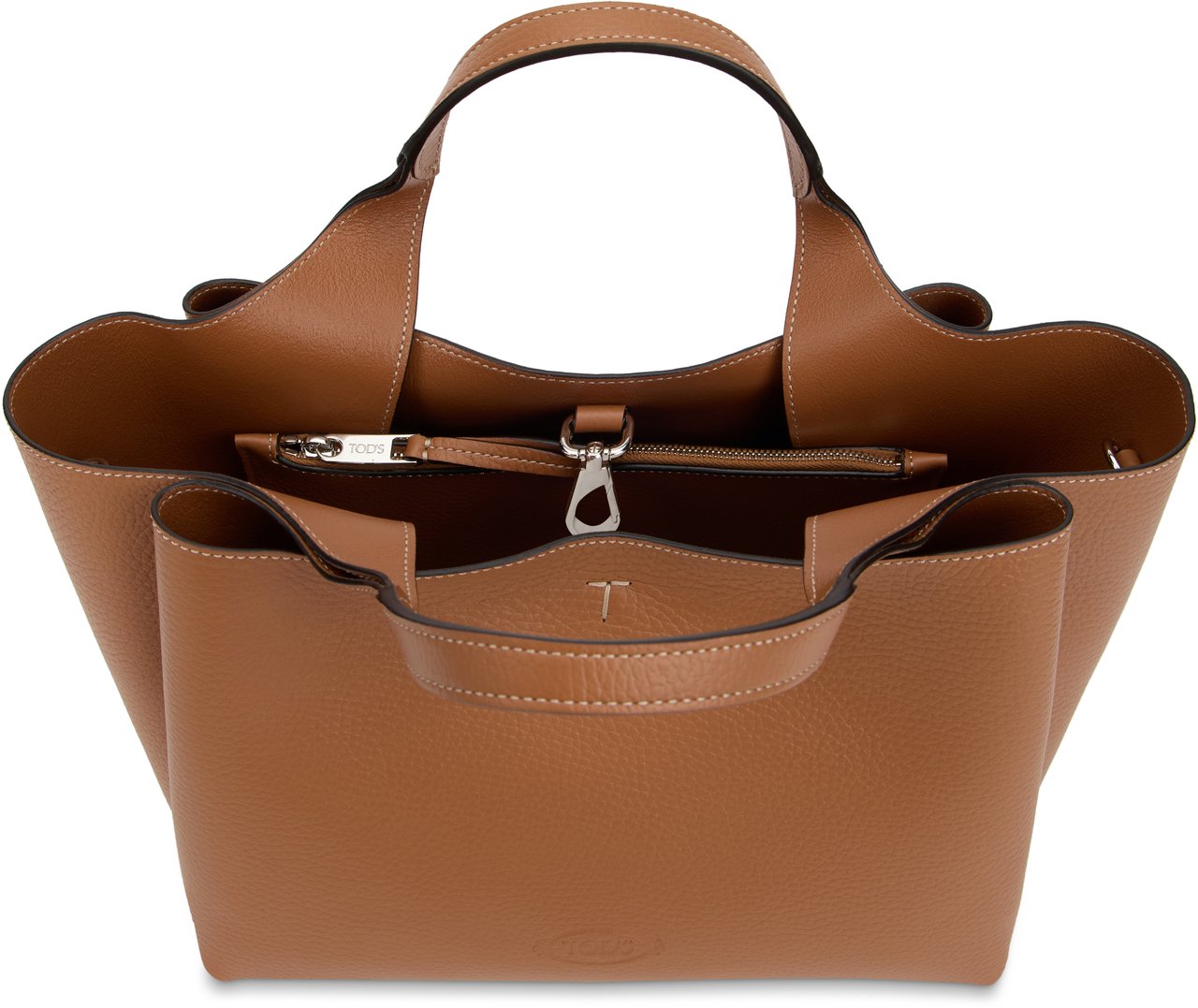 Tod's Leather tote bag Bruin
